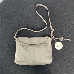 The Sak Gray Esperato Leather Crossbody